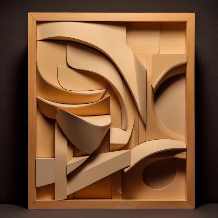 نموذج ثلاثي الأبعاد لآلة CNC 3D Art 